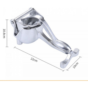 Presse-agrumes manuel en aluminium Herzberg HG8108
