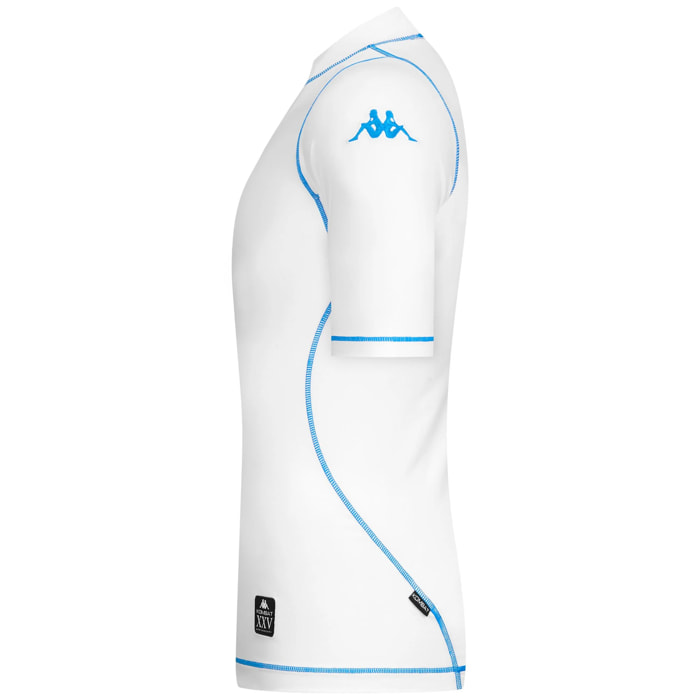 Kappa - Camisetas de juego Hombre Blanco - Kombat Xxv Kallithea