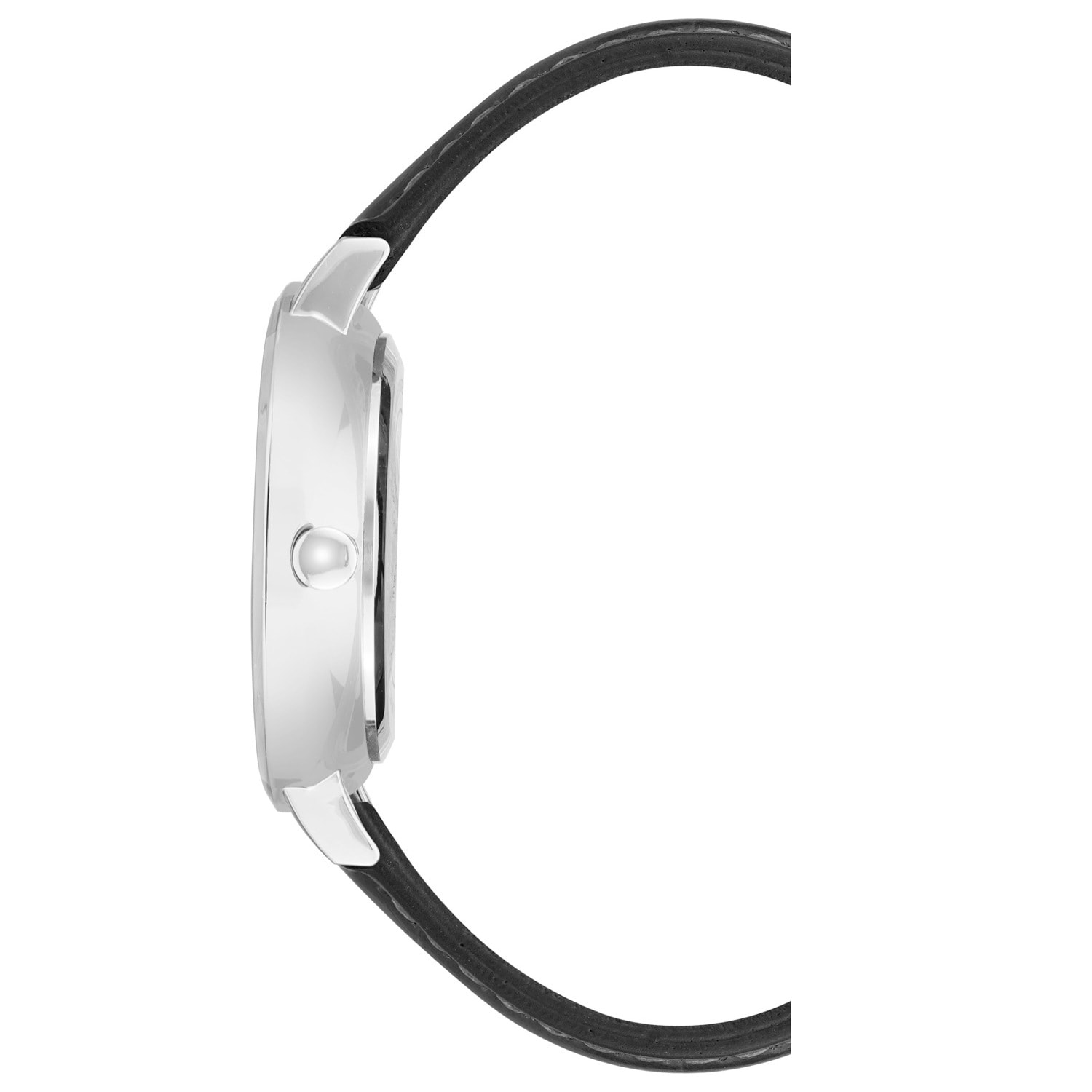 Reloj Nine West NW-2555BKBK Mujer Analogico Cuarzo con Correa de Cuero