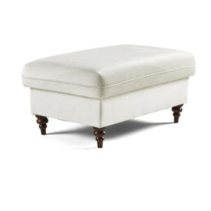 Flamingo - pouf en velours - Beige