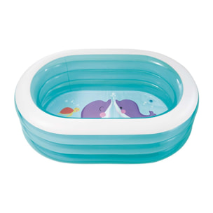Intex Piscina Baby Ovale, Colori Assortiti, 163x107x46 cm