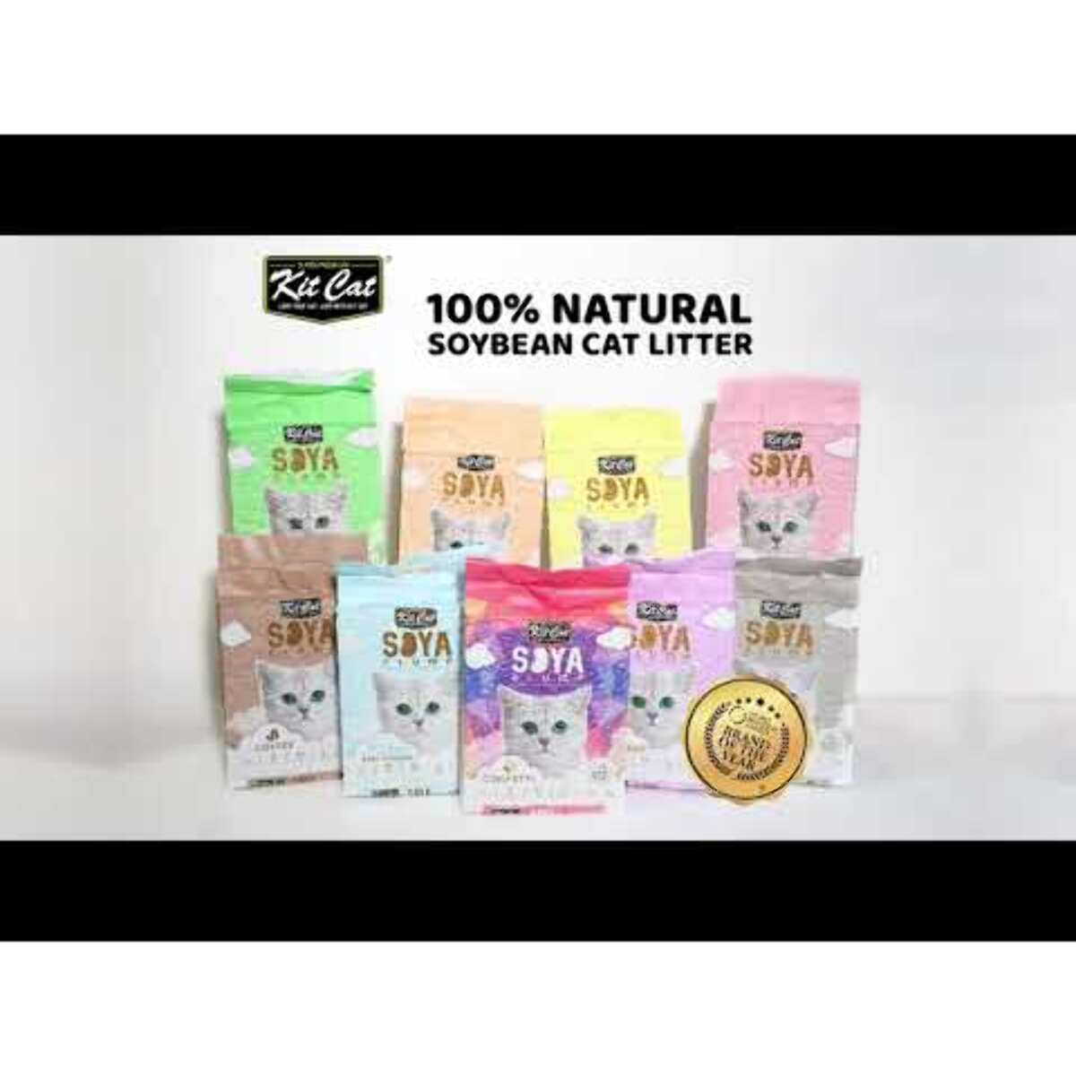Pack 6 Kit Cat Arena Eco Nova - Confetti 7 L Arena para gatos
