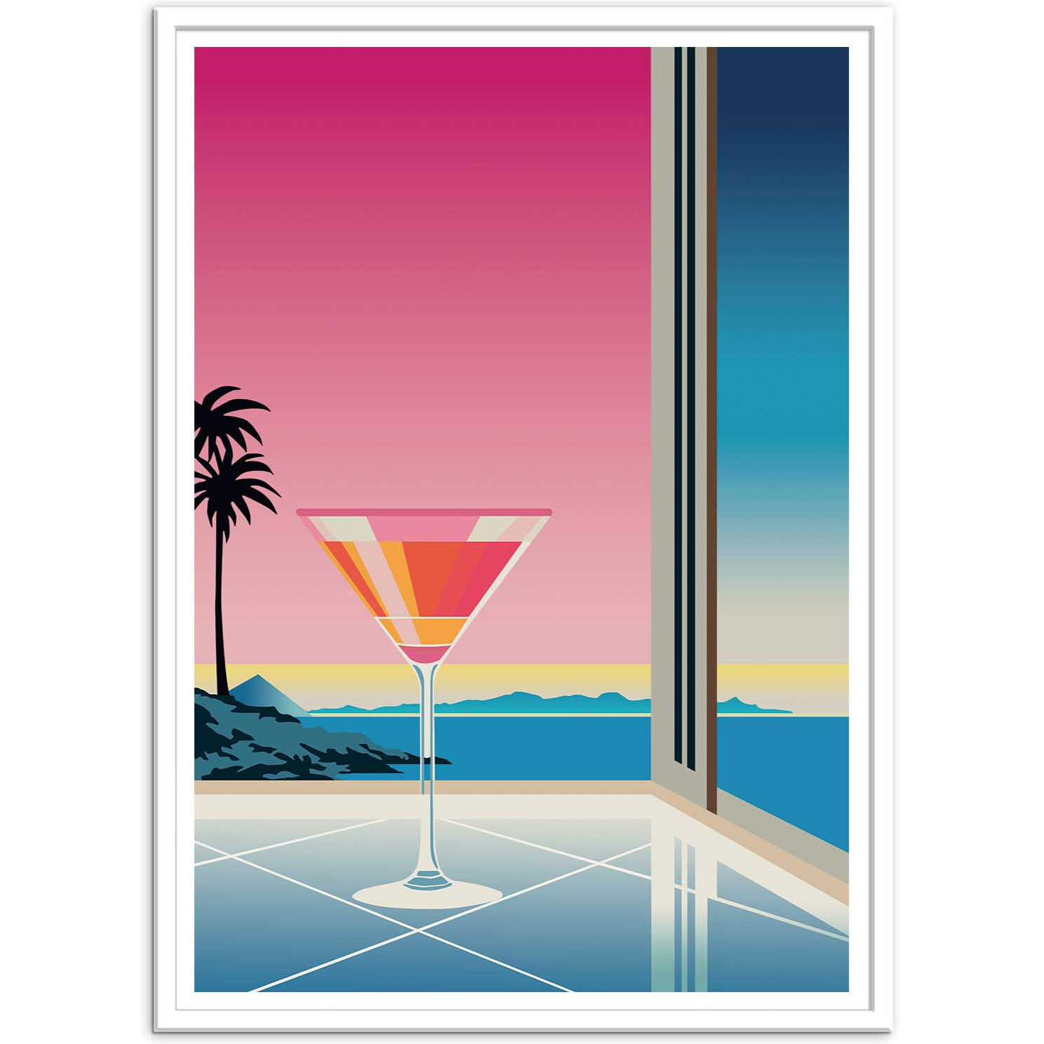 Affiche - Fantasy Martini - Vistas Studio