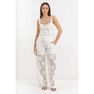 Kocca - Abito midi con pizzo Donna