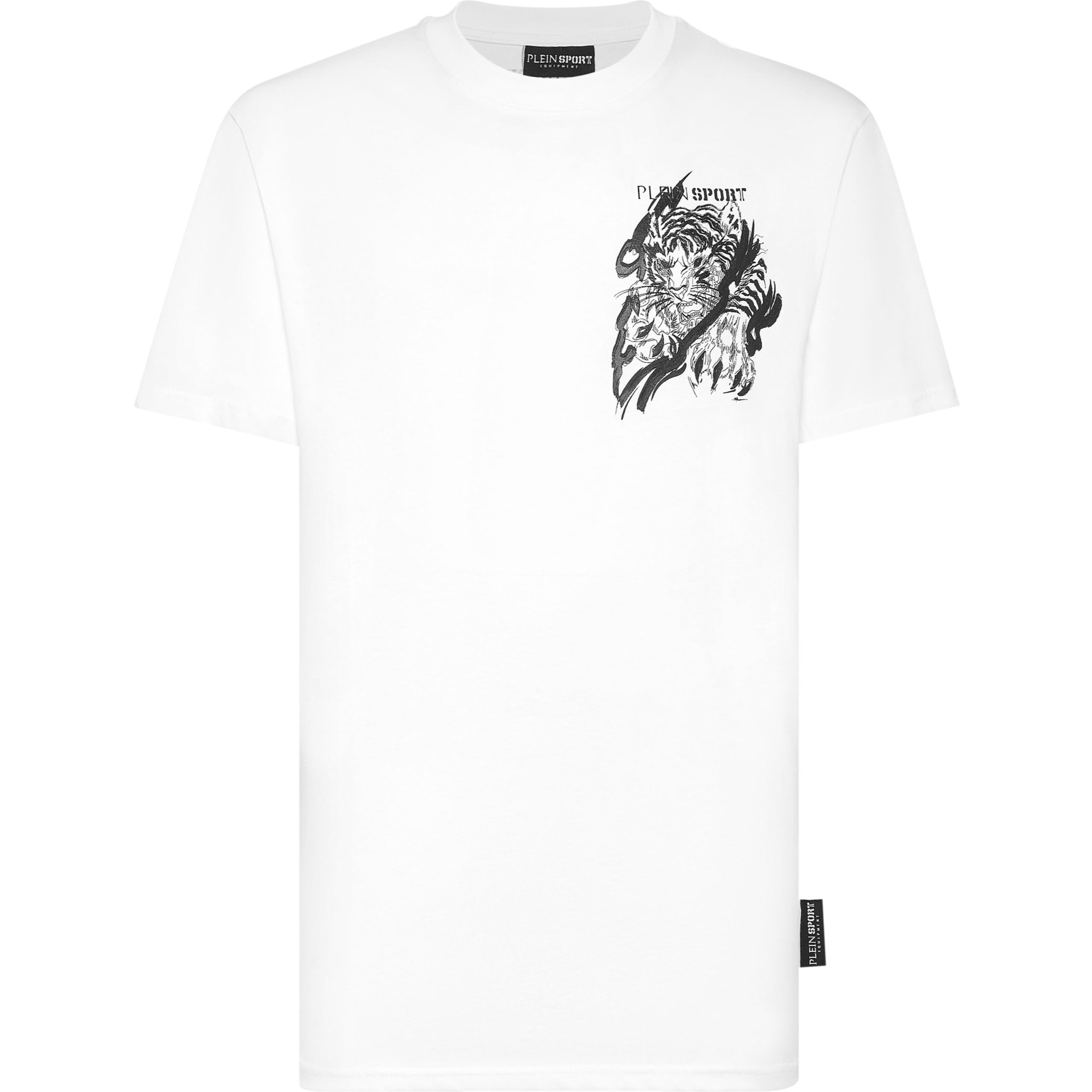 PLEIN SPORT Camiseta Cuello Redondo TIGER