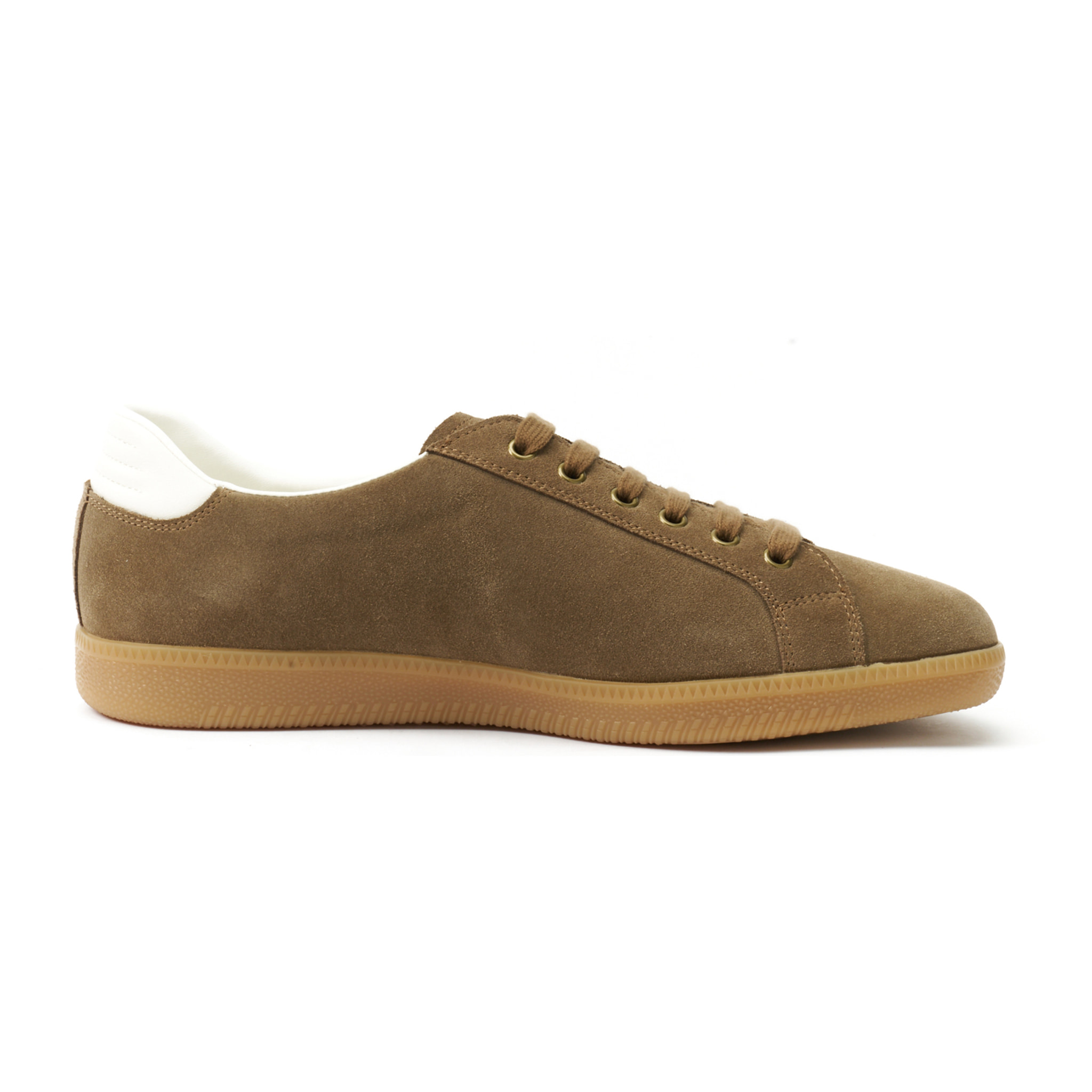 Sneaker British Passport Marrone
