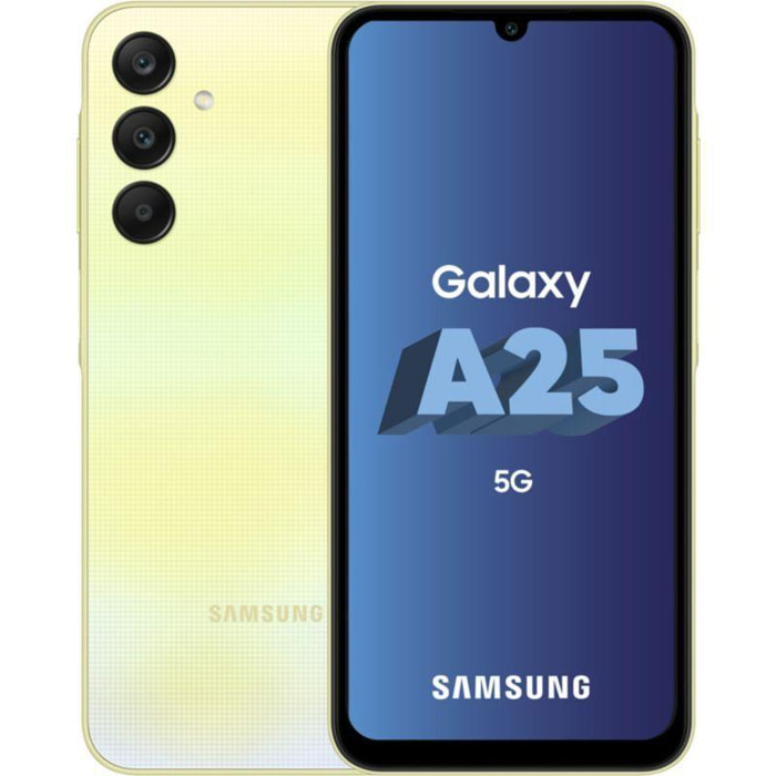 Smartphone SAMSUNG Galaxy A25 Lime 256Go 5G