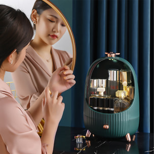 Organizer per cassetti per trucchi e cosmetici con luce. Misura grande 33,5x23 cm.