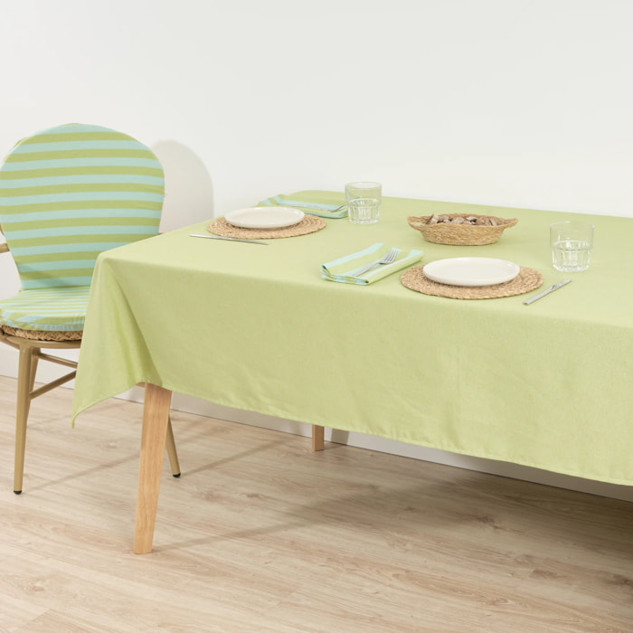 Nappe en tissu jacquard Maglia uni Pistache
