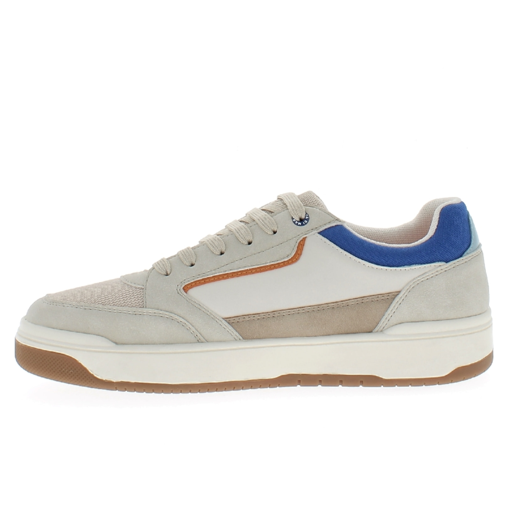 Armata di Mare Scarpe Uomo Sneakers Casual Stringate con Soletta Rimovibile in Memory Foam AMU S25D737 Light Beige