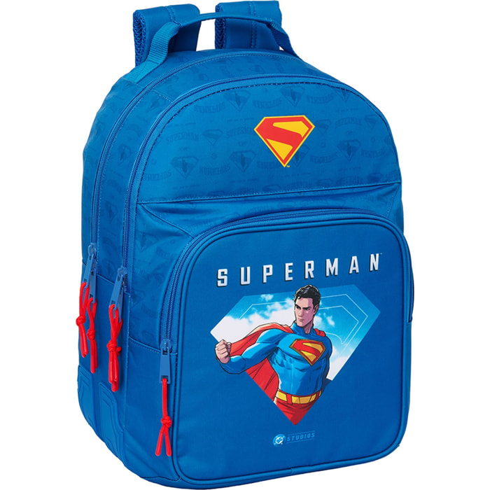 Mochila doble adapt.carro superman