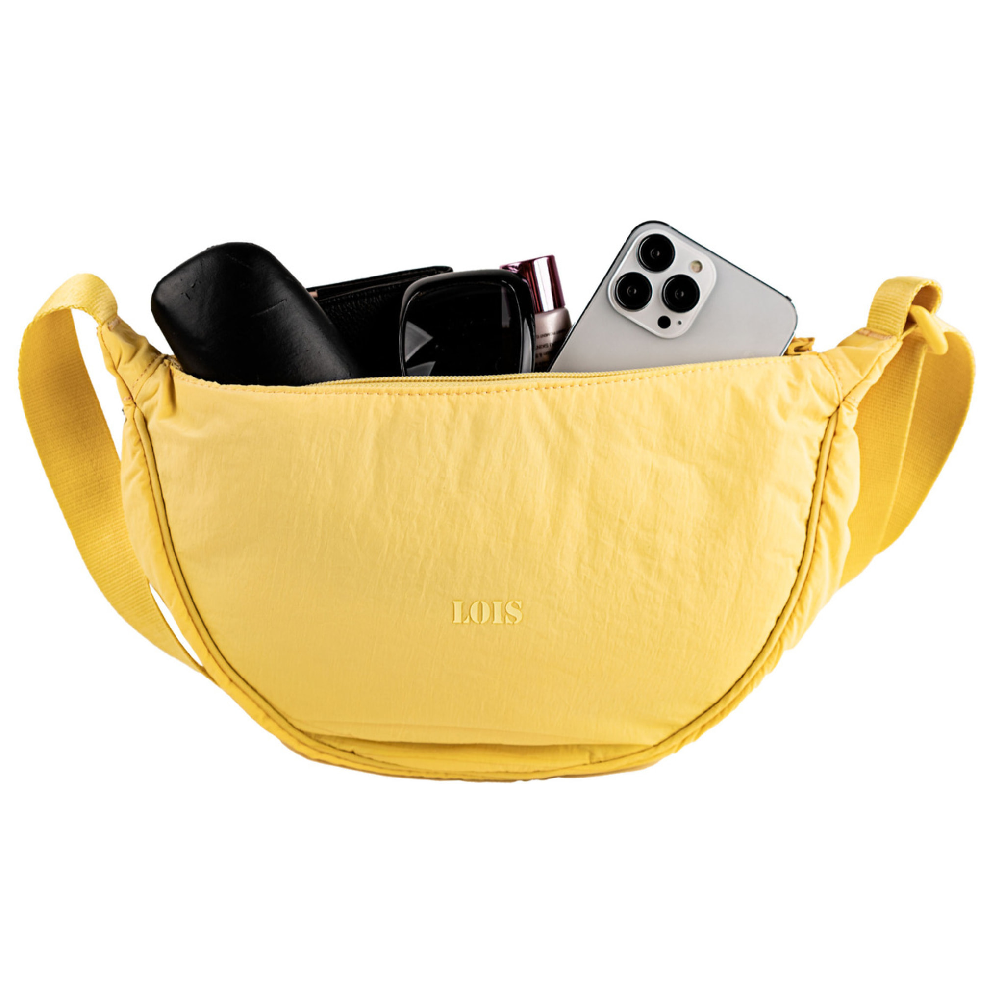 Bolso Bandolera Mujer Lois Tweedy Amarillo