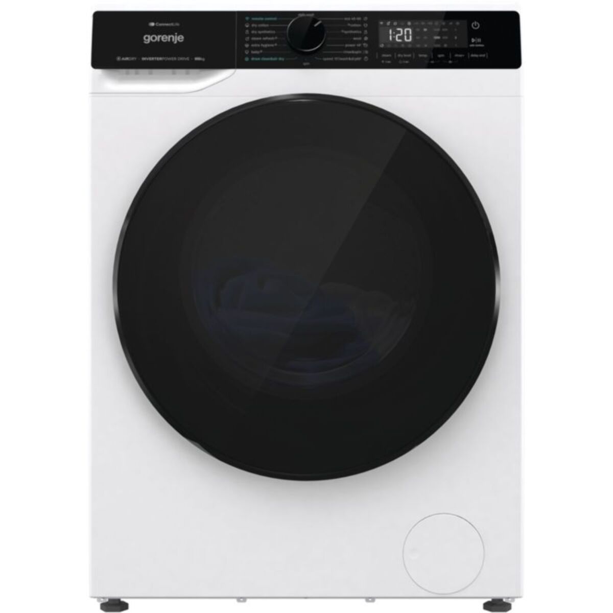 Lave linge séchant hublot GORENJE WD2PA964ADW - 9/6 kg - 1400 tr/min - Classe D - Moteur induction - Connecté