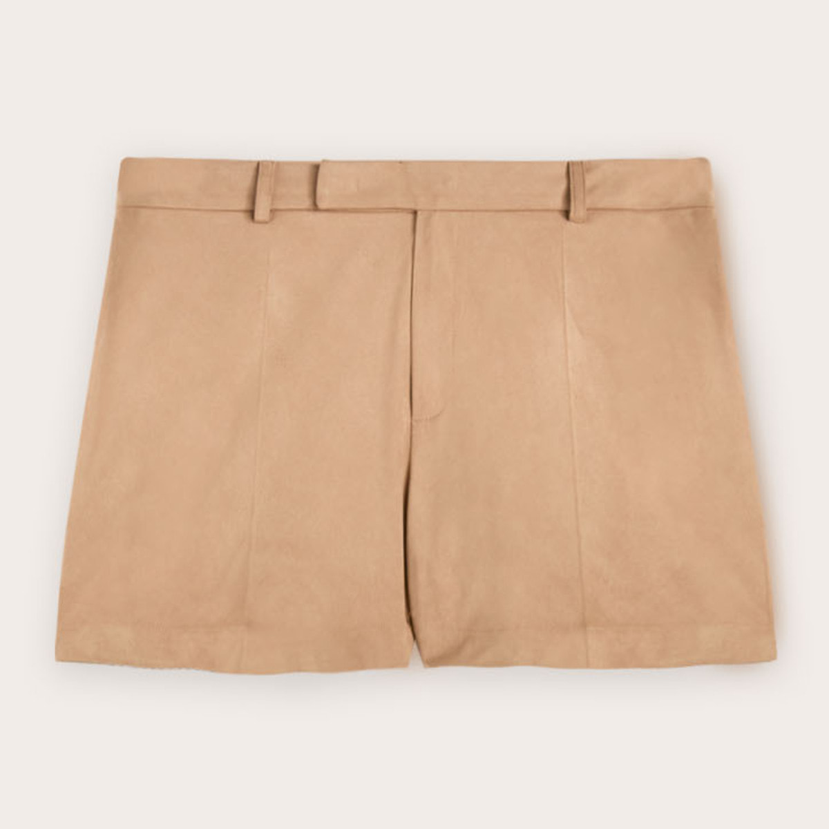 Motivi - Shorts effetto suède - Beige