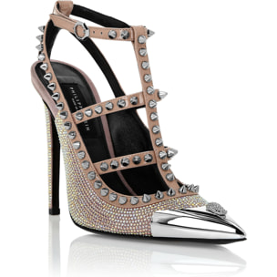 PHILIPP PLEIN Sandalias Tacones Altos SKULL