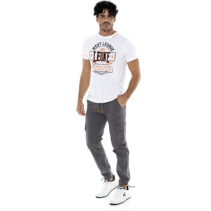 Pantaloni cargo da uomo in twill Leone Military 1947