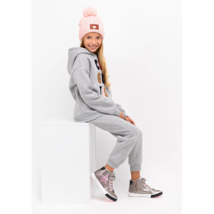 JOGGERS DE NIÑA BASIC GRIS