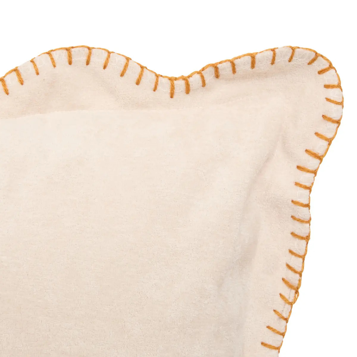 Coussin Automne carré 40x40cm blanc