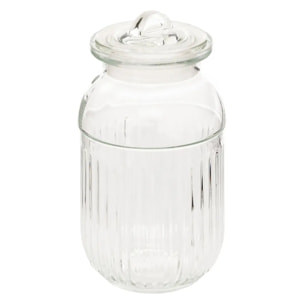 Bocal Lizo 1,5L cylindre en verre