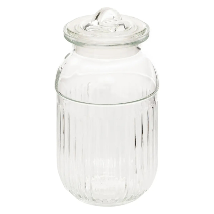 Bocal Lizo 1,5L cylindre en verre