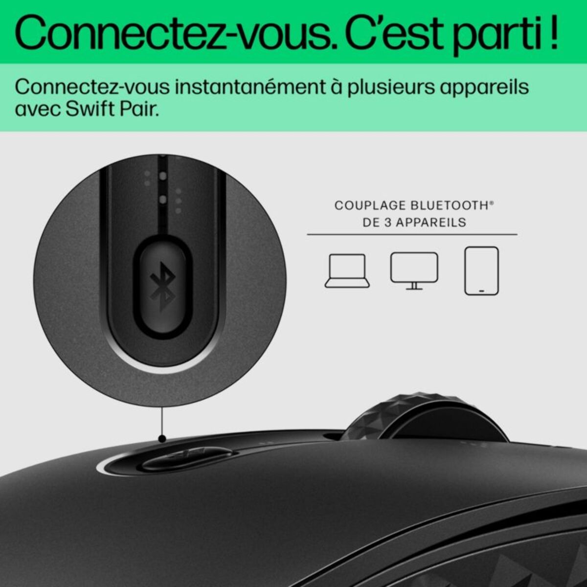Souris sans fil rechargeable HP 690 rechargeable