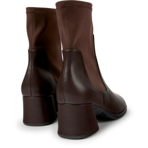 Botines - CAMPER Kora - Marron - Piel lisa