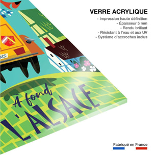 Tableau l'alsace en dodoche Tableau plexiglas