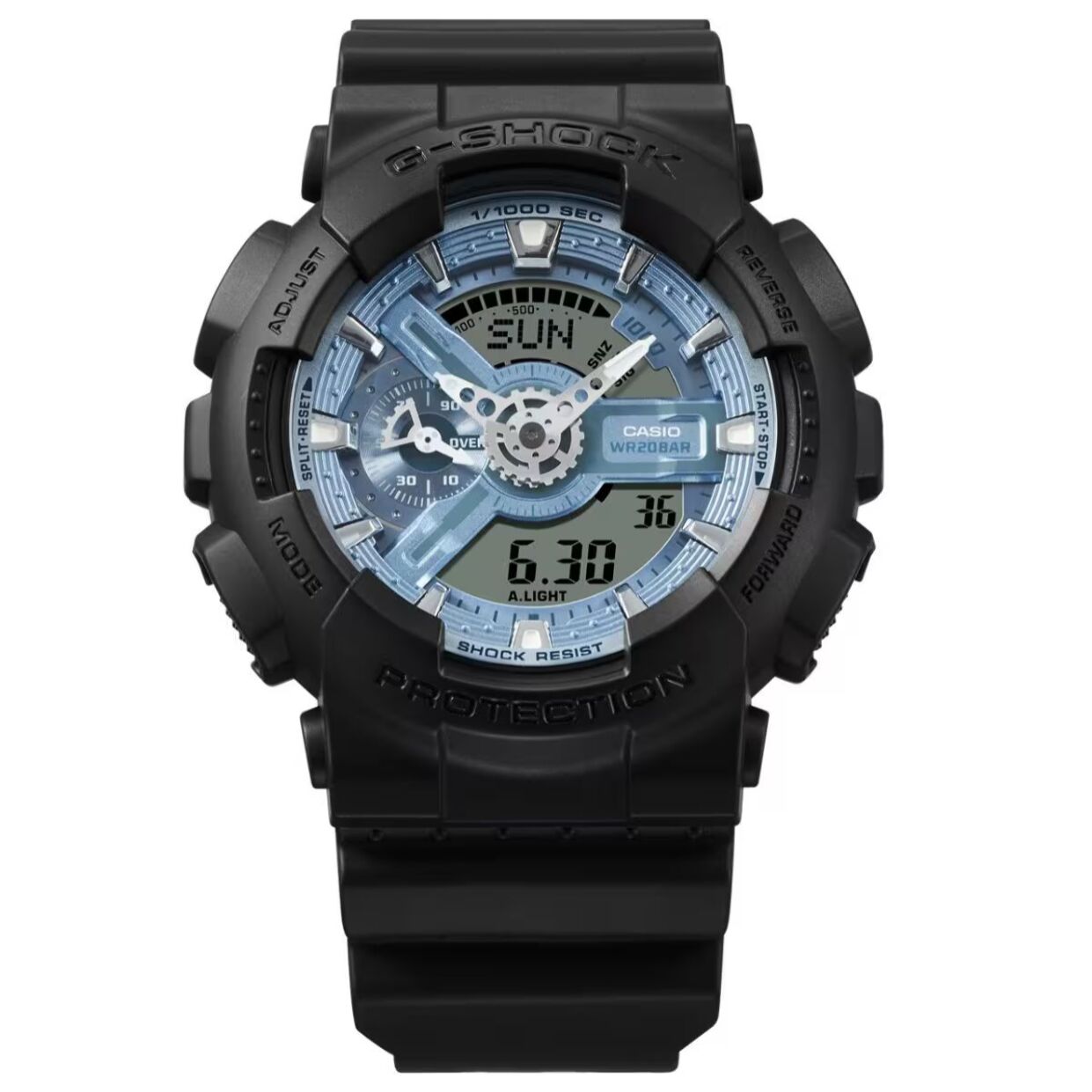 Reloj Casio GA-110CD-1A2ER Hombre Analogico/digital Cuarzo con Correa de Resina