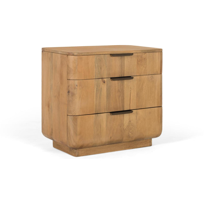 Mesita 3 cajones - 60x66x40cm