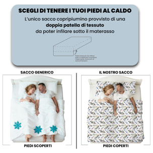 COPRIPIUMINO FANTASY, 100% Microfibra, No Stiro - PROVENZA