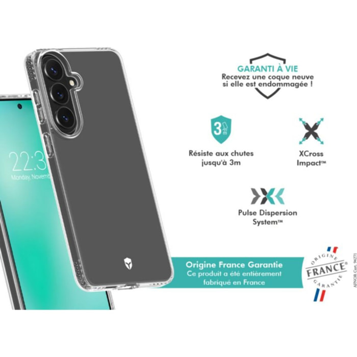 Coque FORCE CASE Pulse S26+ OFG transparent