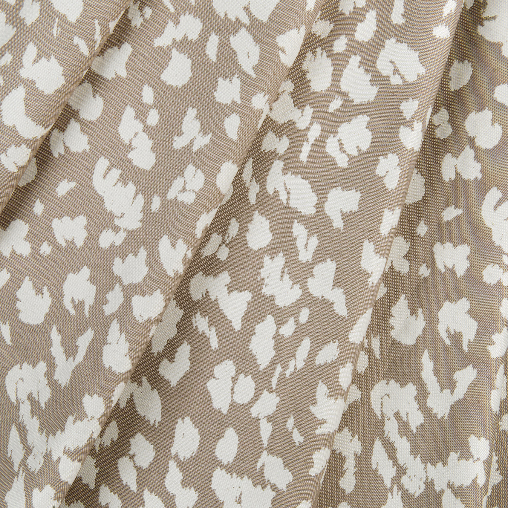 Rideau thermique et phonique obscurcissant jacquard face polaire - Lin