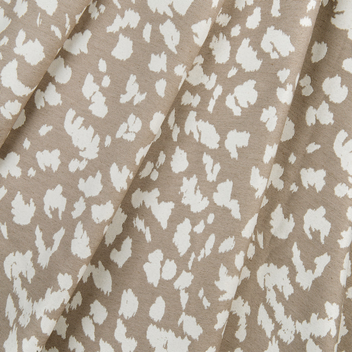 Rideau thermique et phonique obscurcissant jacquard face polaire - Lin