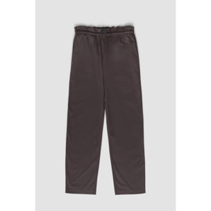 PANTALÓN STRAIGHT MUJER POPLIN ANTRACITA