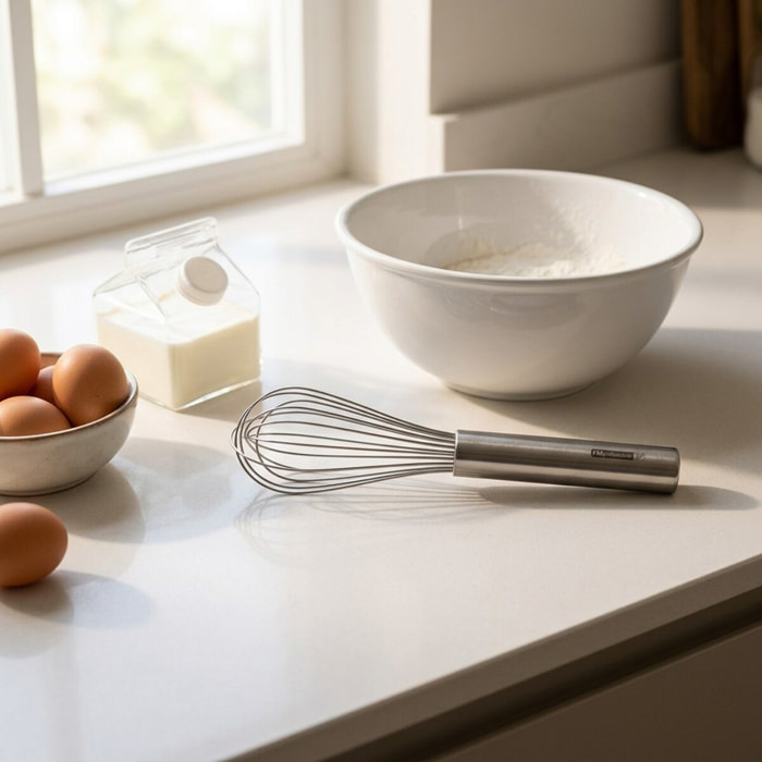 Fouet de cuisine et pâtisserie en inox FM Professional