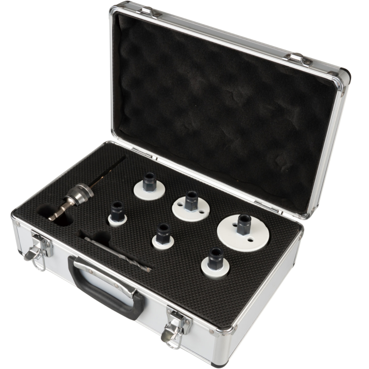 Caja de sierras perforadoras Ezychange - 8 piezas - 22 - 68 mm - MAKITA - E-14261