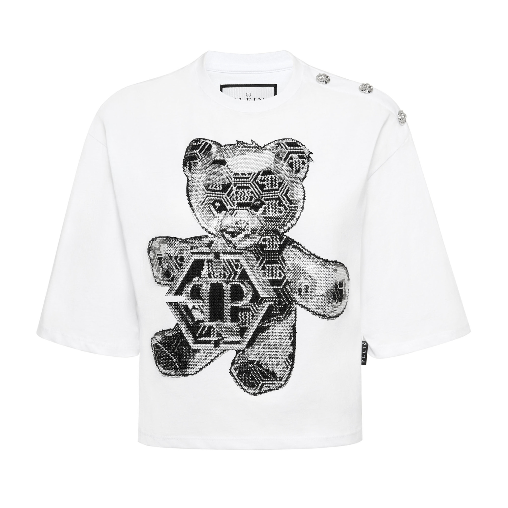 PHILIPP PLEIN Maglietta a girocollo TEDDY