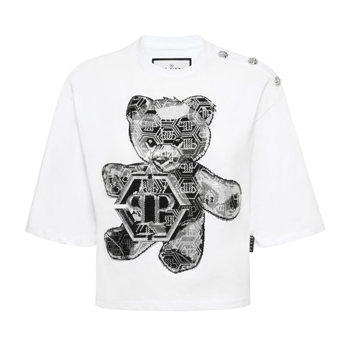 PHILIPP PLEIN Maglietta a girocollo TEDDY