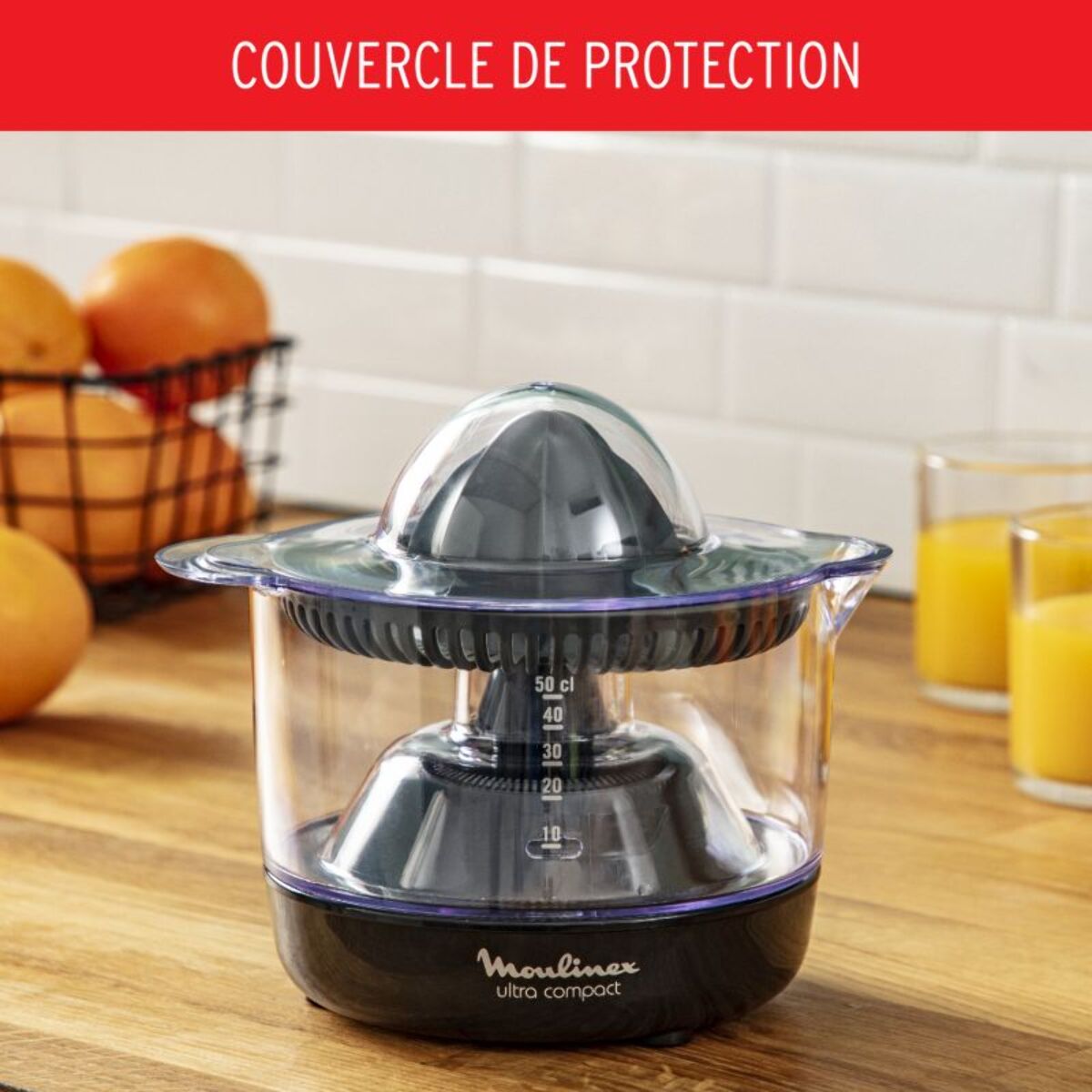 Presse-agrumes MOULINEX PC120870 ULTRA COMPACT