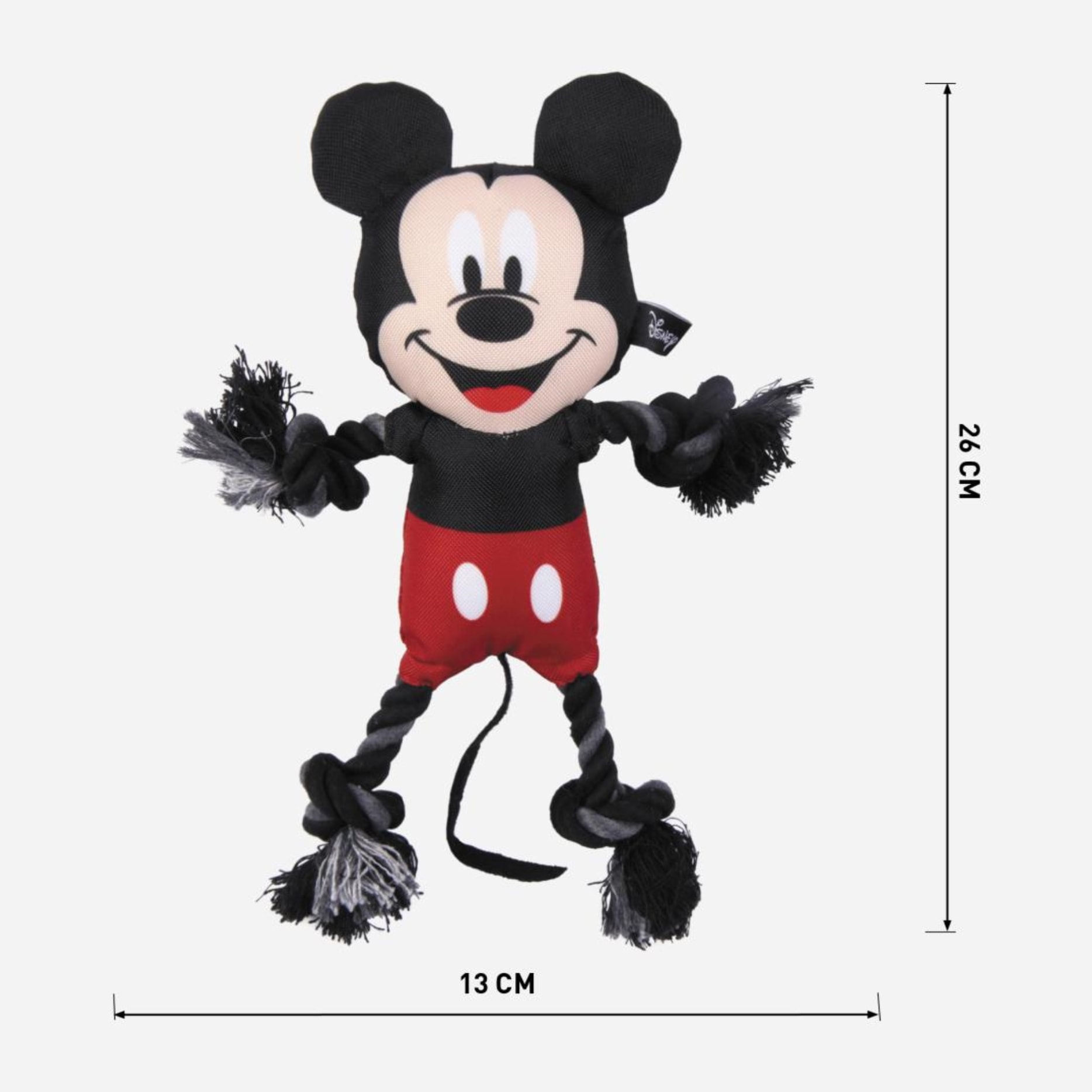 Juguete para perros cuerda diseño mickey