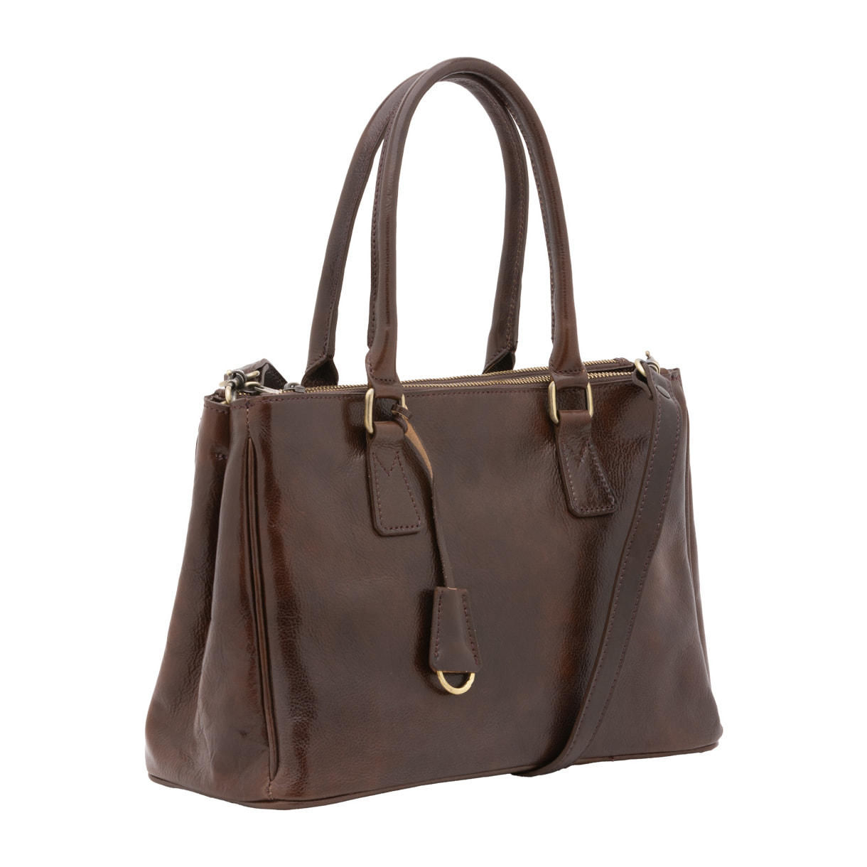 Borsa a tracolla  da donna In Vera pelle Made in Italy 35x23x16 cm