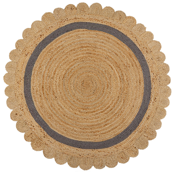 Tapis en jute rond GRACE