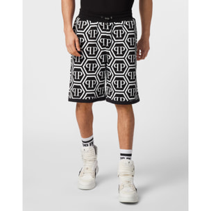 PHILIPP PLEIN Pantalones cortos deportivos MONOGRAM