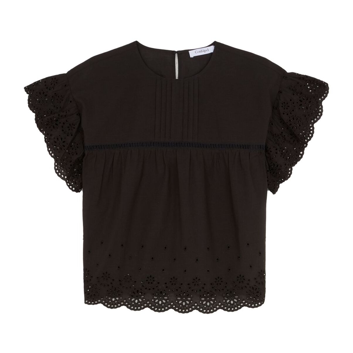 BLUSA NERO CONBIPEL