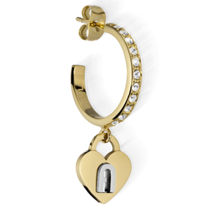 Furla Joyería Pendientes Furla Loving Padlock