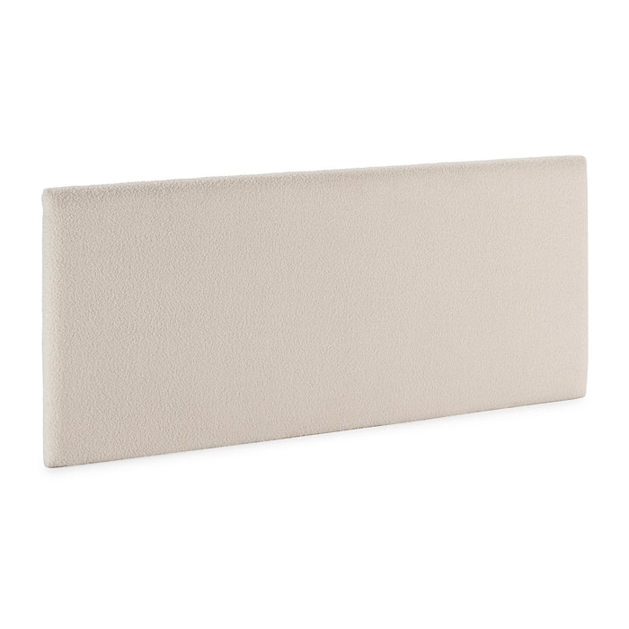 Cabecero Niebla 140x60 cm tela borreguito Beige