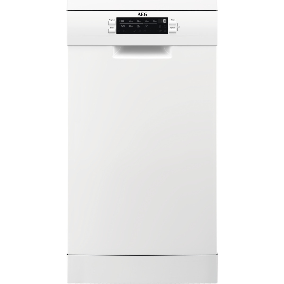AEG Lavavajillas de 45 cm Serie 6000 SatelliteClean para 9 cubiertos FFB62427ZW