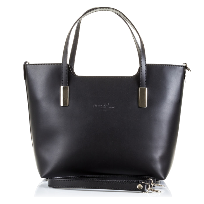 Filippa Borsa shopping da donna in vera pelle Ruga