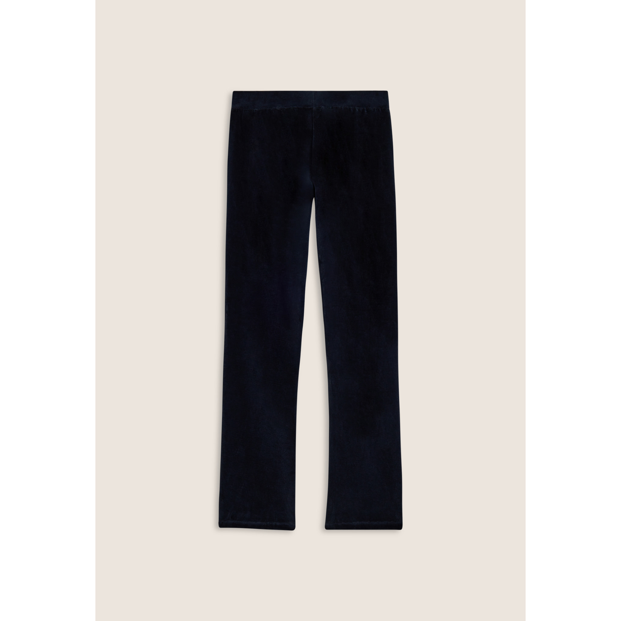 Pantaloni in ciniglia a gamba dritta