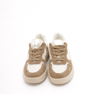 SNEAKERS LOW CHOCOLA' PANNA/TORTORA